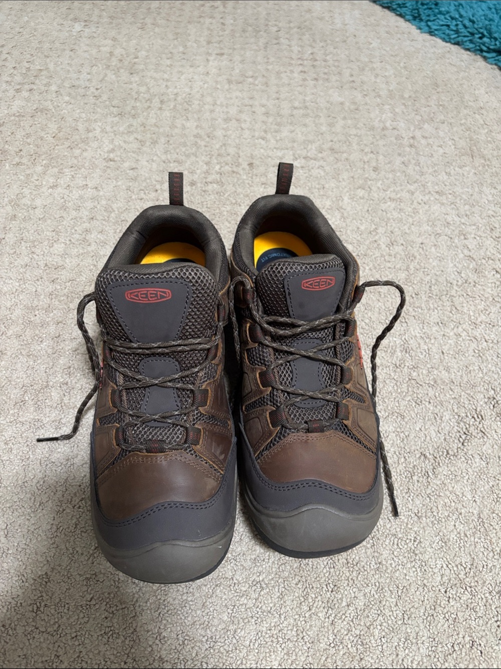 KEEN Circadia Vent Hiking Shoes Men's Size 12  Heel Lock Luft Core Brown 1026781